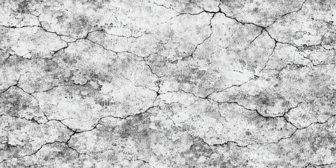 Fototapeta premium Aged grunge pattern of old cracked wood bark texture with a rough weathered surface and antique plaster material backgrounds