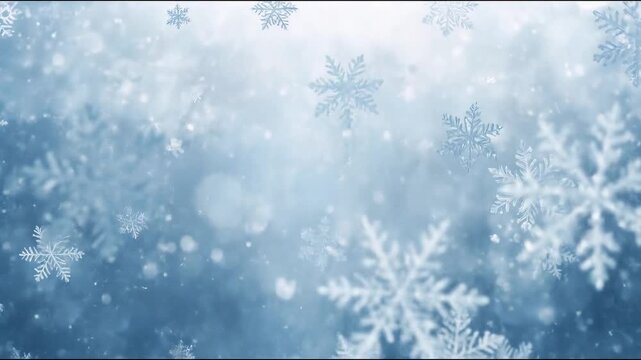 sowflakes in winter white vector