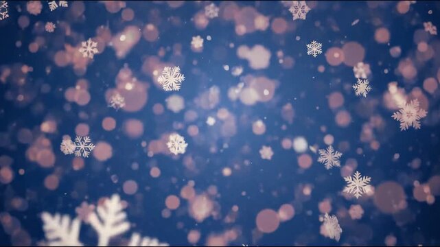 sowflakes in winter white vector