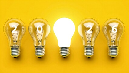 Light bulb representing ideas and innovation