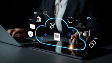 A cloud computing platform for enterprise business solutions. A central system for data storage, security, processing, and application hosting. Motif