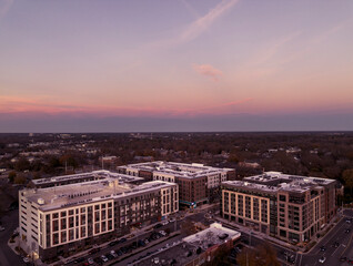 Seaboard Station in downtown Raleigh, with hotels, retail, restaurants and luxury apartments