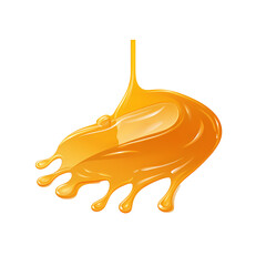 Flowing Caramel Creates Sticky Sweet Surface