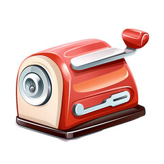 Crisp Sharpener on White Background Vector