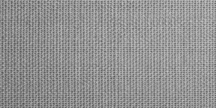 Close-up macro shot of woven natural textile materials featuring patterns in gray, black, brown, and beige linen and burlap canvas fabric textures