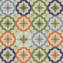 vector illustration hires Collection of High-Resolution Abstract Seamless ornament Patterns with Diverse Designs and Textures 
