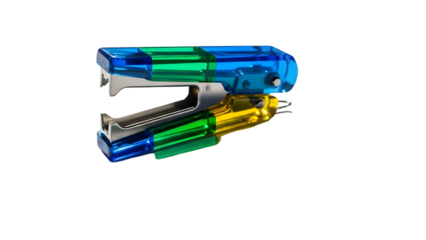 Valentine's day gift ideas with colorful 3d heart shaped pistols