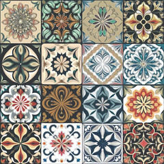 vector illustration hires Collection of High-Resolution Abstract Seamless ornament Patterns with Diverse Designs and Textures 