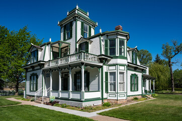 Second Empire Style House at Buffalo Bill's Scout's Rest Ranch