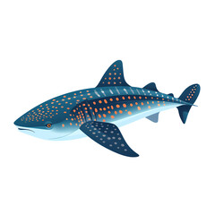 Majestic Whale Shark in Ocean Depths