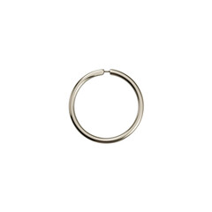 Metal Ring Placed on a Plain Background in a Simple Setting During Daytime Hours