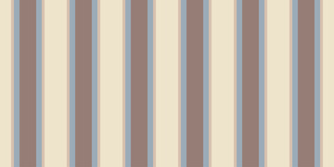 Obraz premium Elegant vertical stripes in muted beige, brown, and blue create a sophisticated and calming pattern.