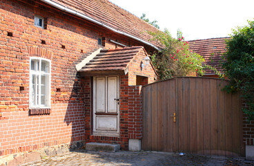 Old Farmhouse in a Village in Lower Lusatia, Germany
