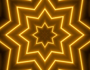 Abstract kaleidoscope design