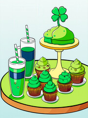 st patricks day icons
