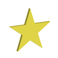 Obraz premium Star icon design template