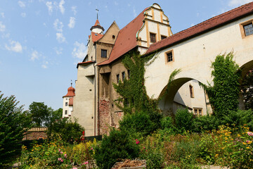 View of old castle on sunny day