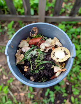 Backyard Composting Process - Sustainable Waste Management
