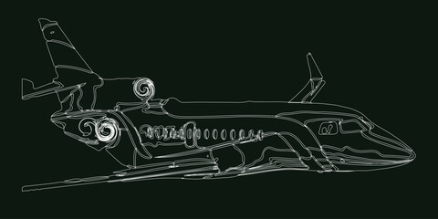 military jet airplane © Haziz