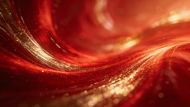 Red silk lunar's year background