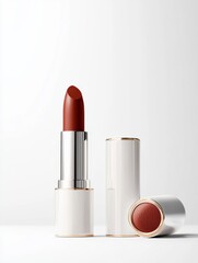 Girls' cosmetics - red lipstick