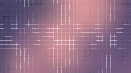 Modern Abstract Grid Line Background in Dusk Gradient for Digital Visual Design