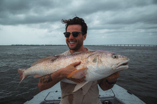Grand Isle Louisiana fishing and sunset over the Gulf of Mexico