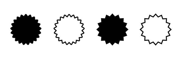 Badge icon set. Awards icon. Achieve. Stamp