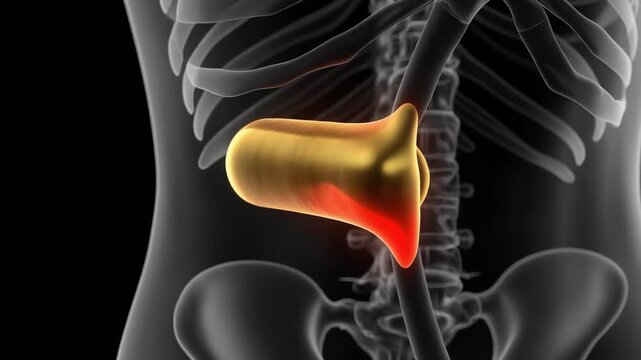 3D Animation of Human Golgi Tendon Organ Tension Monitoring