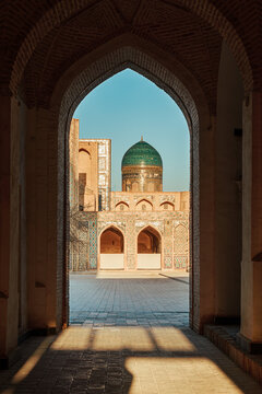 Kalan Mosque coutyard view from inside