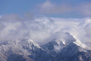 Naklejka premium Divine Peaks