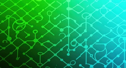 Obraz premium Abstract digital network design with gradient background