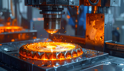 Molten Glass Forming Machine