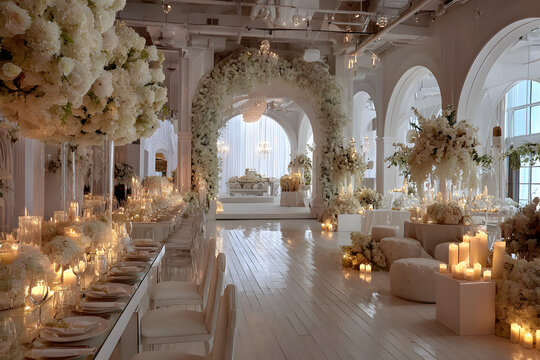 white wedding