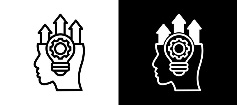 Upskill Workshop whiteblack icon