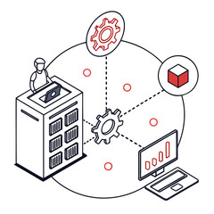 Control Balance Diagram Representing Shared Governance and Enterprise Decision Authority