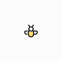 Honeybee Coffee Vector