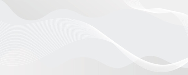 Modern abstract background with wavy lines. Digitalfuture technology concept. vector illustration. EPS10. 