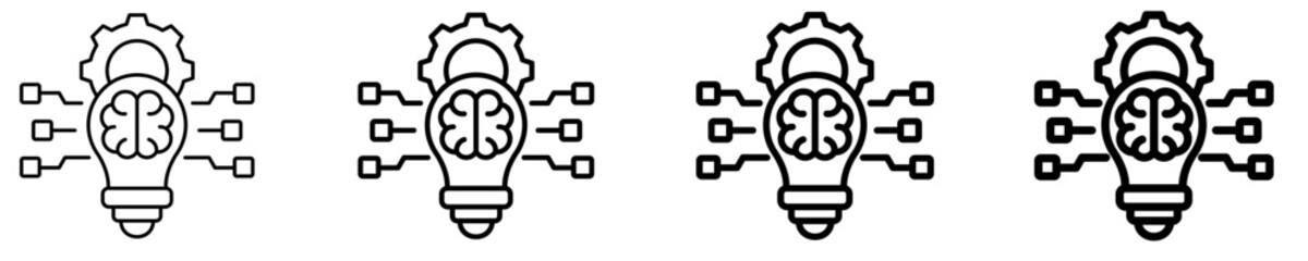 Creative Thinking  Icon Set Different Style Collection © ArtMatrix Studio