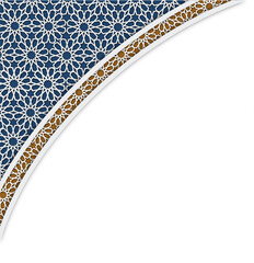 Islamic Geometric Pattern - Corner Design