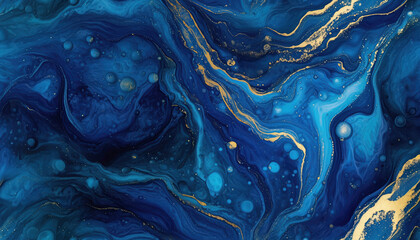 abstract blue background with waves