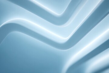 Air conditioning airflow vectors depicted with smooth curves and bright glow