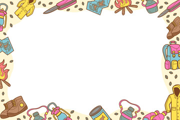 camping equipment outer frame rectangle