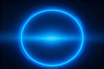 abstract blue sphere