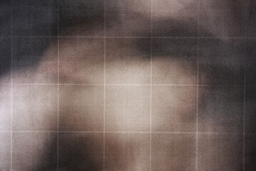 Noise scratch. Old film. Gray red orange color vintage dust grain texture analog tv defect stained...