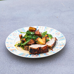 BBQ Italian-Style Butterflied Lamb Leg