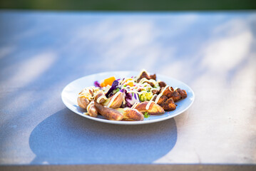 Popcorn Chicken Salad