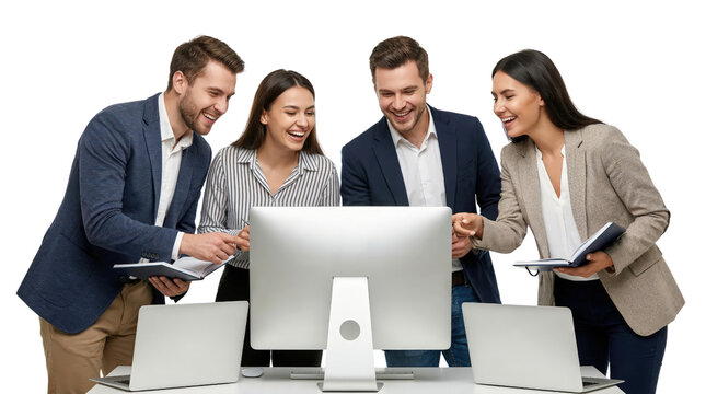 group of business people working together on white people, team, business, businesswoman, woman, businessman, office