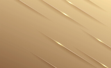 Rose gold abstract background luxury golden lines elements paper concept design vector illustration