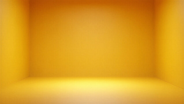 Warm golden blurred background with soft gradient lighting and neutral empty space